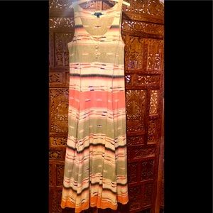 Beautiful Ralph Lauren Boho Southwest Cotton Dress